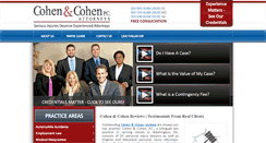 Desktop Screenshot of cohenandcohenreviews.com